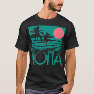 Camiseta Isla Hawaii Palm Tref Surf Isla Retro Hawaii