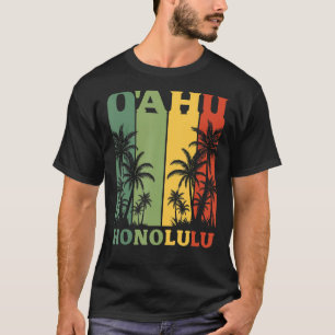 Camiseta Isla Hawaii Palmas Oahu Honolulu Hawaiian