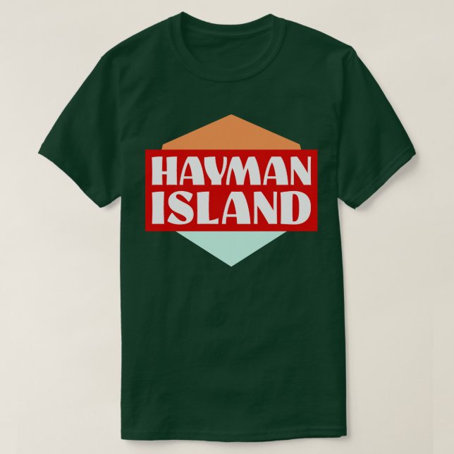 Camiseta Isla Hayman (Diseño del anverso)