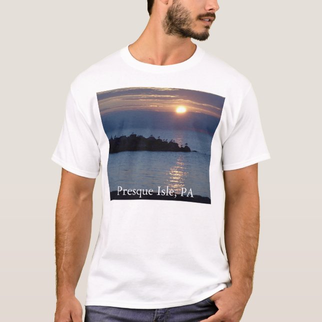 Camiseta Isla hermosa de Presque (Anverso)