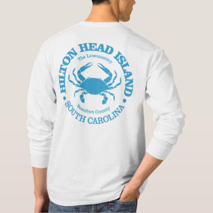 Camiseta Isla Hilton Head (cangrejo)