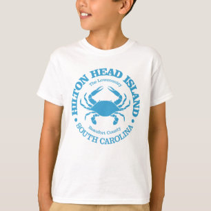 Camiseta Isla Hilton Head (cangrejo)