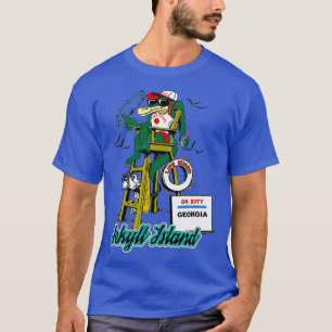 Camiseta Isla Jekyll Georgia Alligator Life Guard Funny