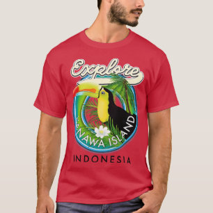 Camiseta Isla Kanawa Indonesia Toucan