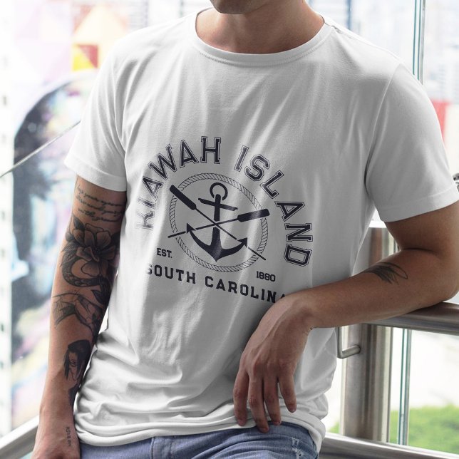 Camiseta Isla Kiawah Anchor de la Marina de Carolina del Su (Subido por el creador)