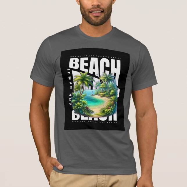 Camiseta Isla Koh Samui Tailandia (Anverso)