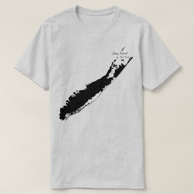 Camiseta Isla Lond Nueva York (Diseño del anverso)