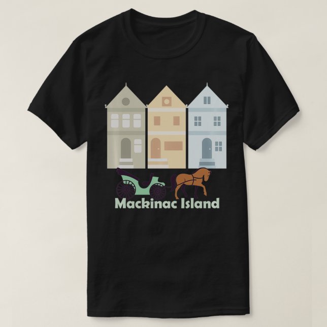 Camiseta Isla Mackinac (Diseño del anverso)