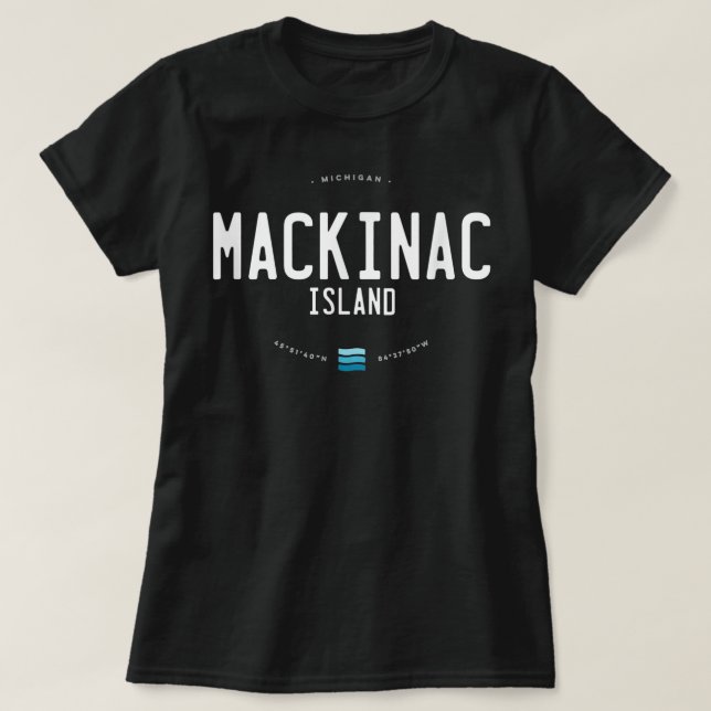 Camiseta Isla Mackinac (Diseño del anverso)