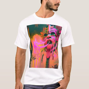 Camiseta Isla Mágica en el aire Ken Gage Tropical