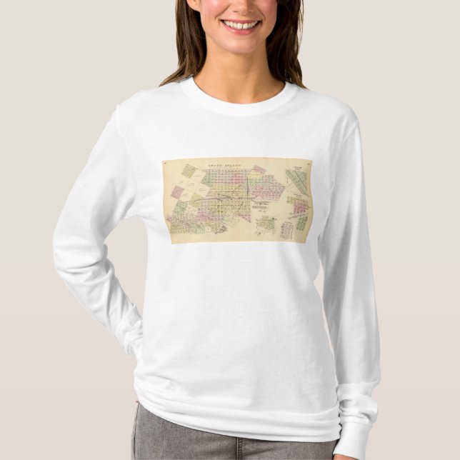 Camiseta Isla magnífica, Nebraska (Anverso)