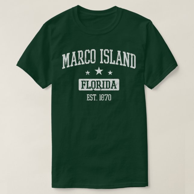 Camiseta Isla Marco Florida Este (Diseño del anverso)