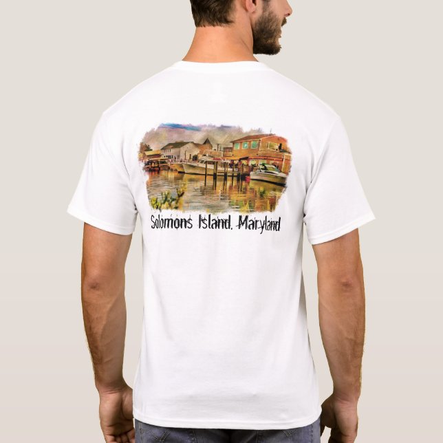 Camiseta Isla Maryland de Solomons (Reverso)