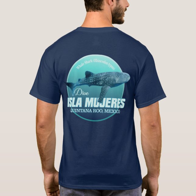 Camiseta Isla Mujeres (DD2) (Reverso)