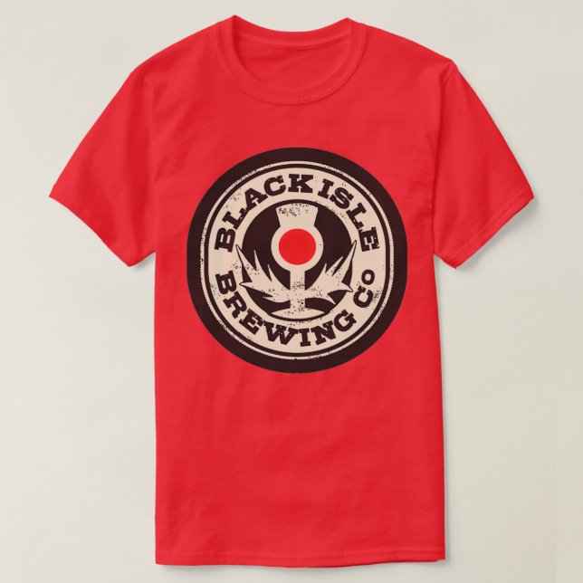 Camiseta isla negra preparando Merch (Diseño del anverso)