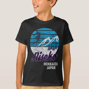 Camiseta Isla Niseko Hokkaido Estación de Esquí de Japón Sn