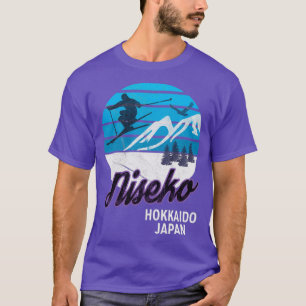 Camiseta Isla Niseko Hokkaido Estación de Esquí de Japón Sn