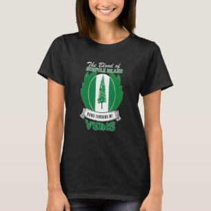 Camiseta Isla Norfolk en mis venas