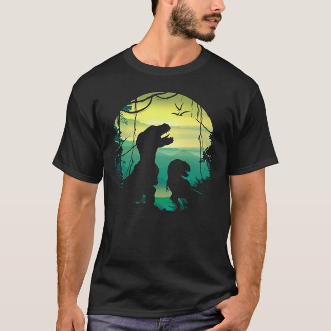 Camiseta isla nublar (Anverso)
