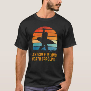 Camiseta Isla Ocracoke Carolina del Norte Sasquatch Souveni