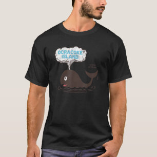 Camiseta Isla Ocracoke, NC Summertime Vacation Whale S
