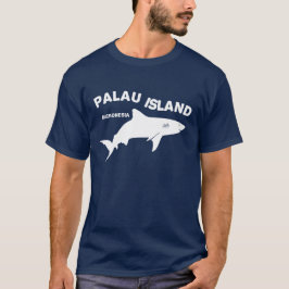 Camiseta Isla Palau Scuba Buceando Con Tiburones