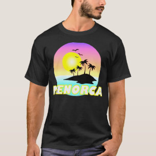 Camiseta Isla Pam Trees de Menorca Sun Beach