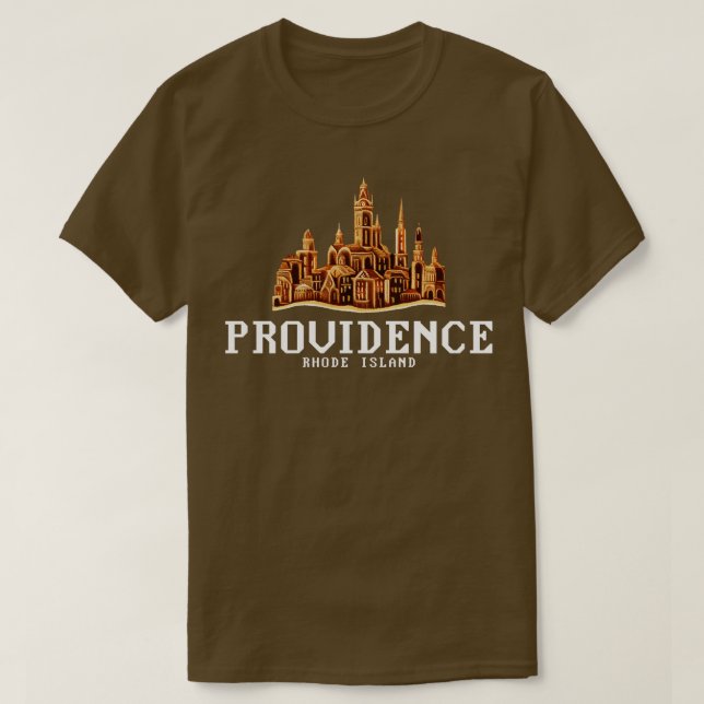 Camiseta Isla Providence Rhode (Diseño del anverso)