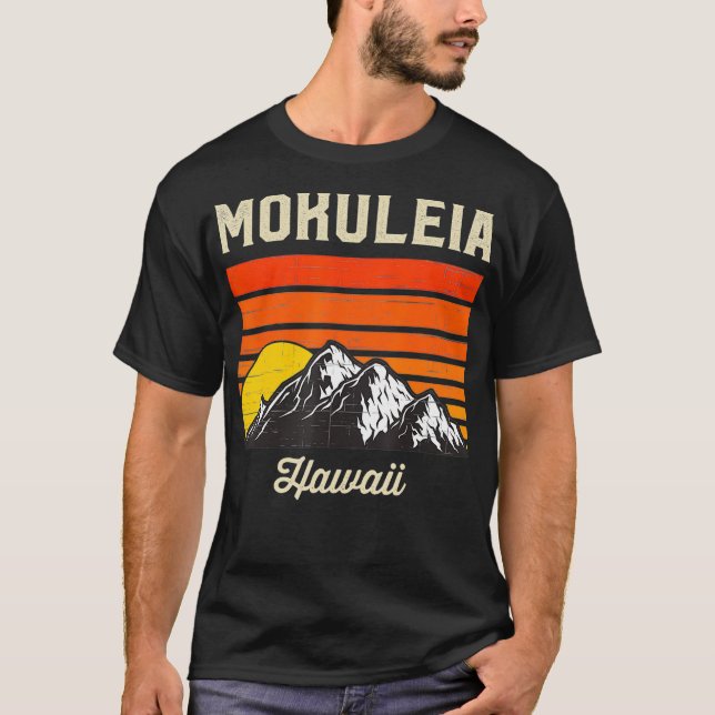 Camiseta Isla Retro Hawaii Mokuleia (Anverso)