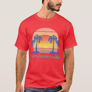 Camiseta Isla Retro South Padre Beach Apreciar Cada Sunse