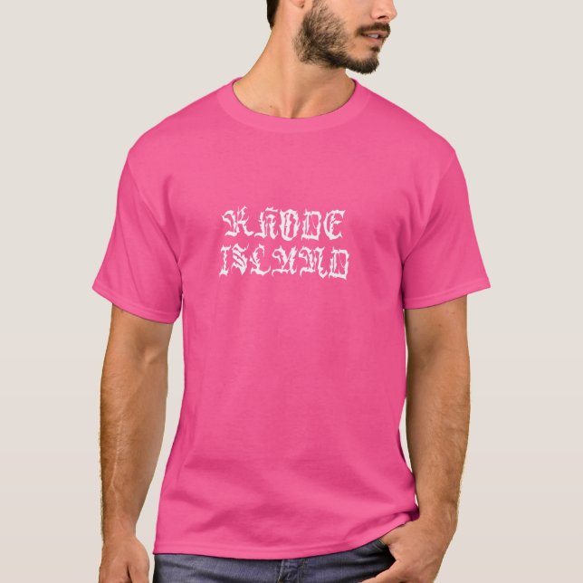 Camiseta Isla Rhode - Obtuvieron un guión de Cholo de moda (Anverso)