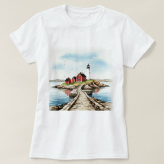 Camiseta Isla rocosa