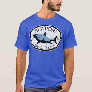 Camiseta Isla Roda de Newport Pescando carne de tiburón