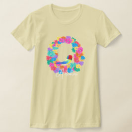 Camiseta Isla Rústica Pájaro 'Aloha' 