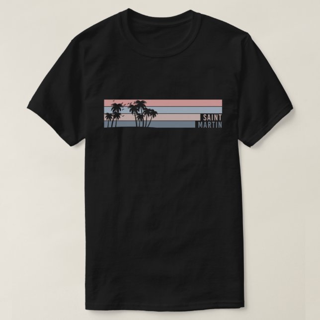 Camiseta Isla Saint Martin St Maarten (Diseño del anverso)