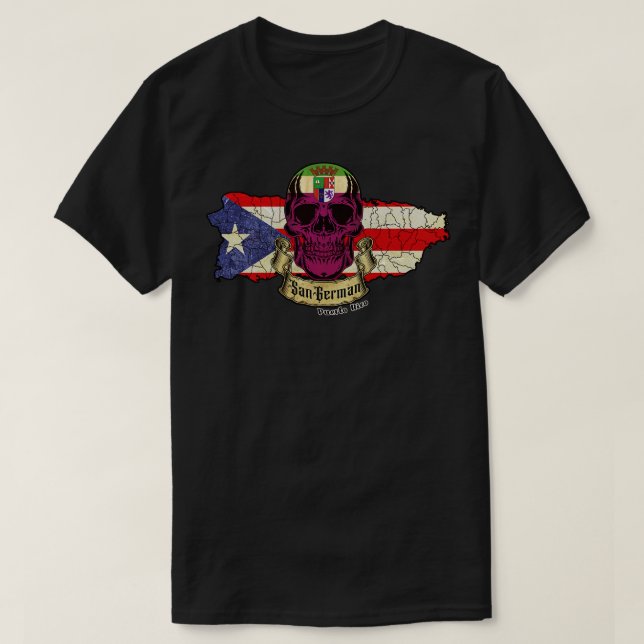 Camiseta Isla San Alemán de Puerto Rico (Diseño del anverso)