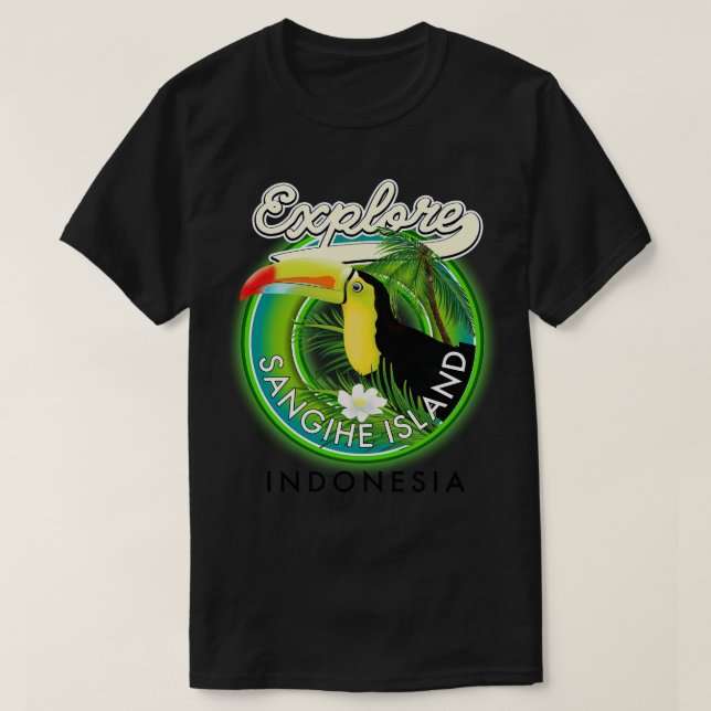 Camiseta Isla Sangihe (Diseño del anverso)