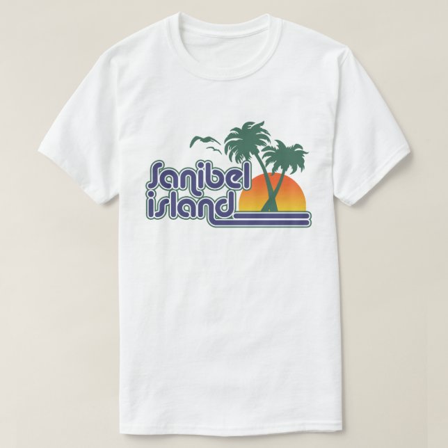 Camiseta Isla Sanibel (Diseño del anverso)
