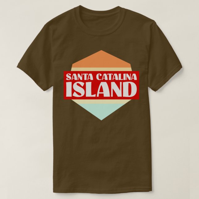 Camiseta Isla Santa Catalina (Diseño del anverso)