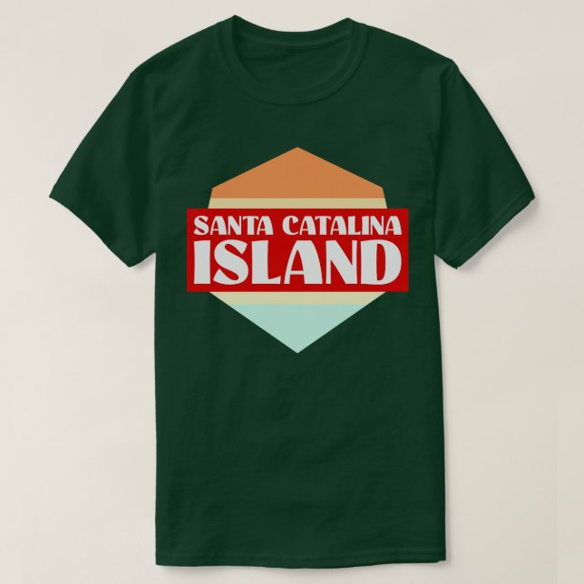 Camiseta Isla Santa Catalina (Diseño del anverso)