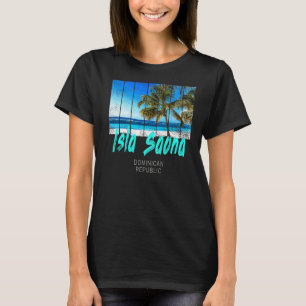 Camiseta Isla Saona República Dominicana Vintage Souven