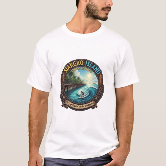 CAMISETA ISLA SIARGAO (Anverso)