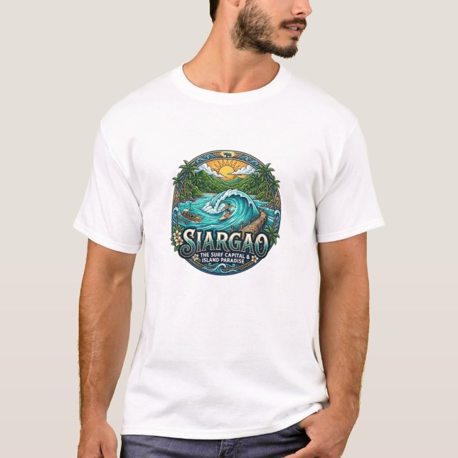CAMISETA ISLA SIARGAO (Anverso)