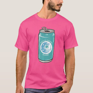 Camiseta Isla South Padre Texas Tx Beach Beer Soda lo puede