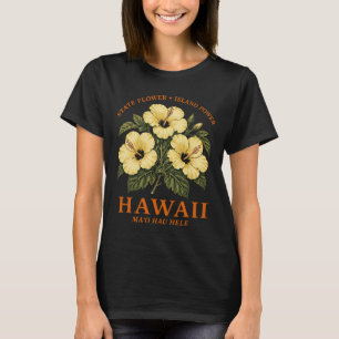 Camiseta Isla Sunshine Hibisco Hawaiano