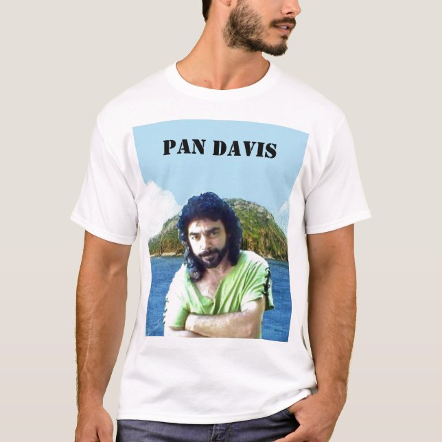 Camiseta Isla T de Davis de la cacerola (Anverso)