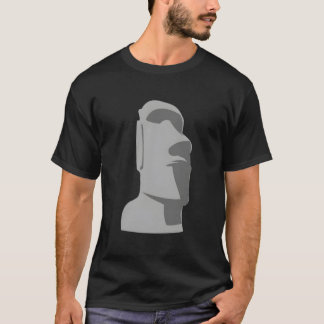 Camiseta Isla Tiki Moai de Pascua Hawaii Luau Gray