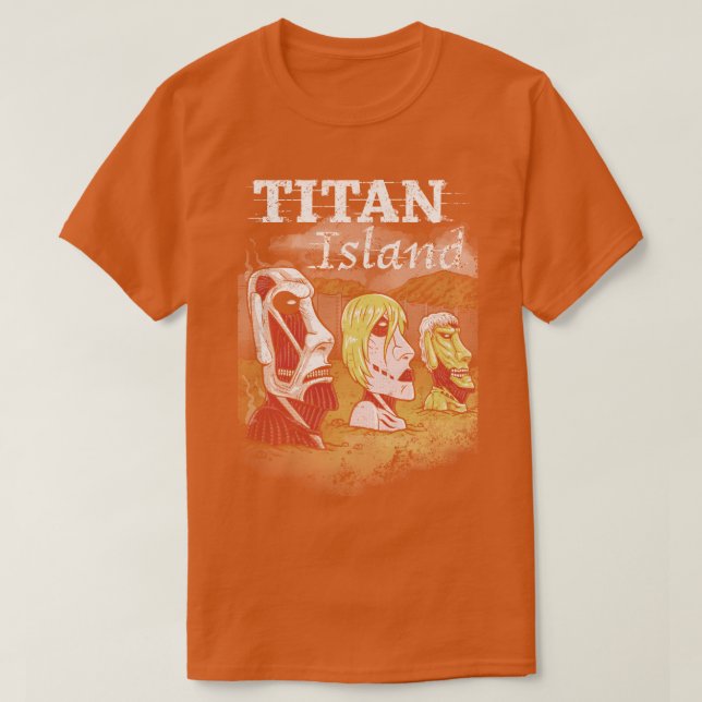 Camiseta Isla Titan (Diseño del anverso)