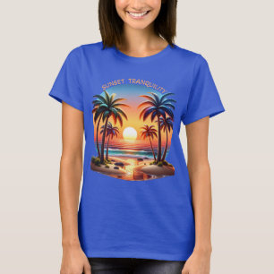 Camiseta Isla Tropical Tranquilidad