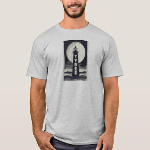 Camiseta Isla Tybee Faro de Georgia Luna